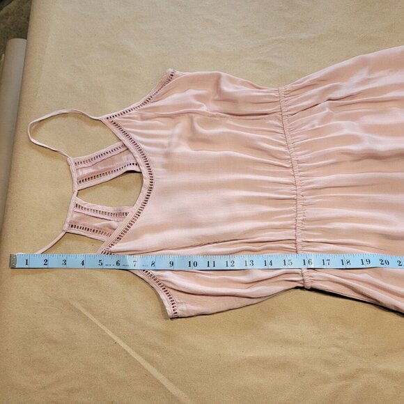 Olive + Oak Size XS Midi Meadow Dress Dusty Rose Color, Excellent Used Condition - Picture 11 of 13